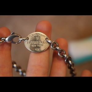 Authentic please return to Tiffany and co necklace